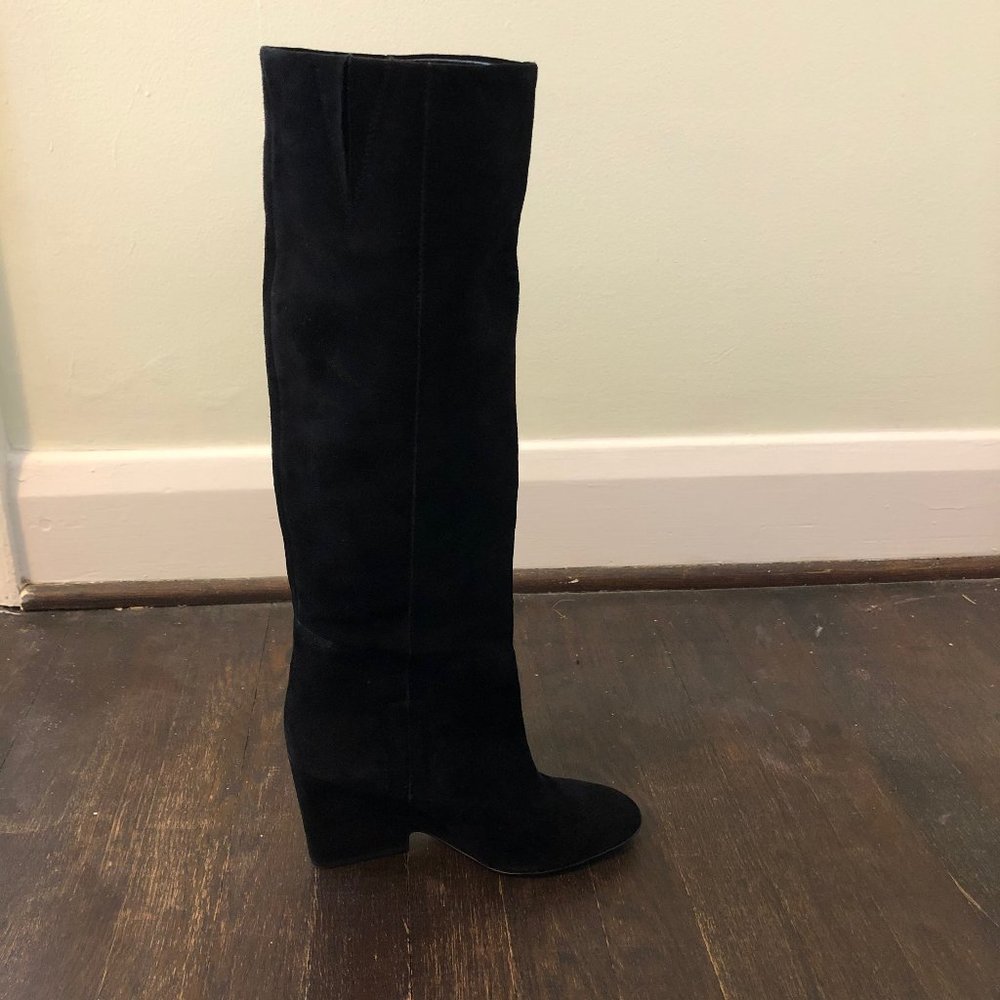 Sam Edelman Black Suede Boots